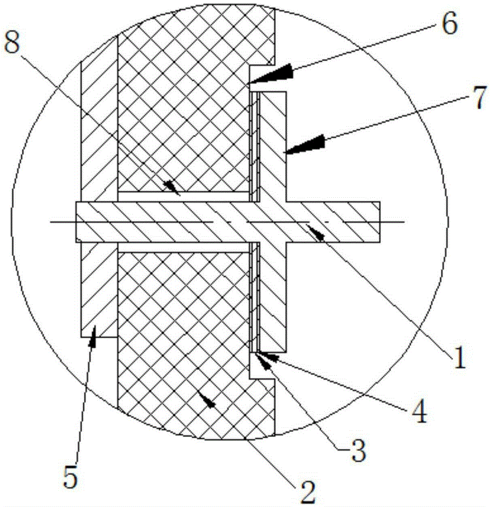 Miniature collector lead wire sealing method and seal structure