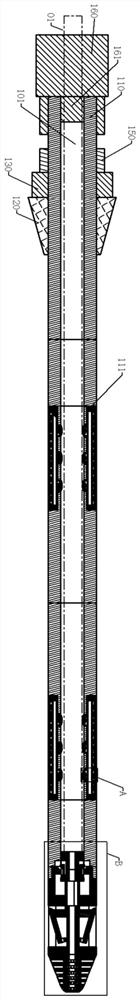 Gunpowder fracturing type special anchor rod