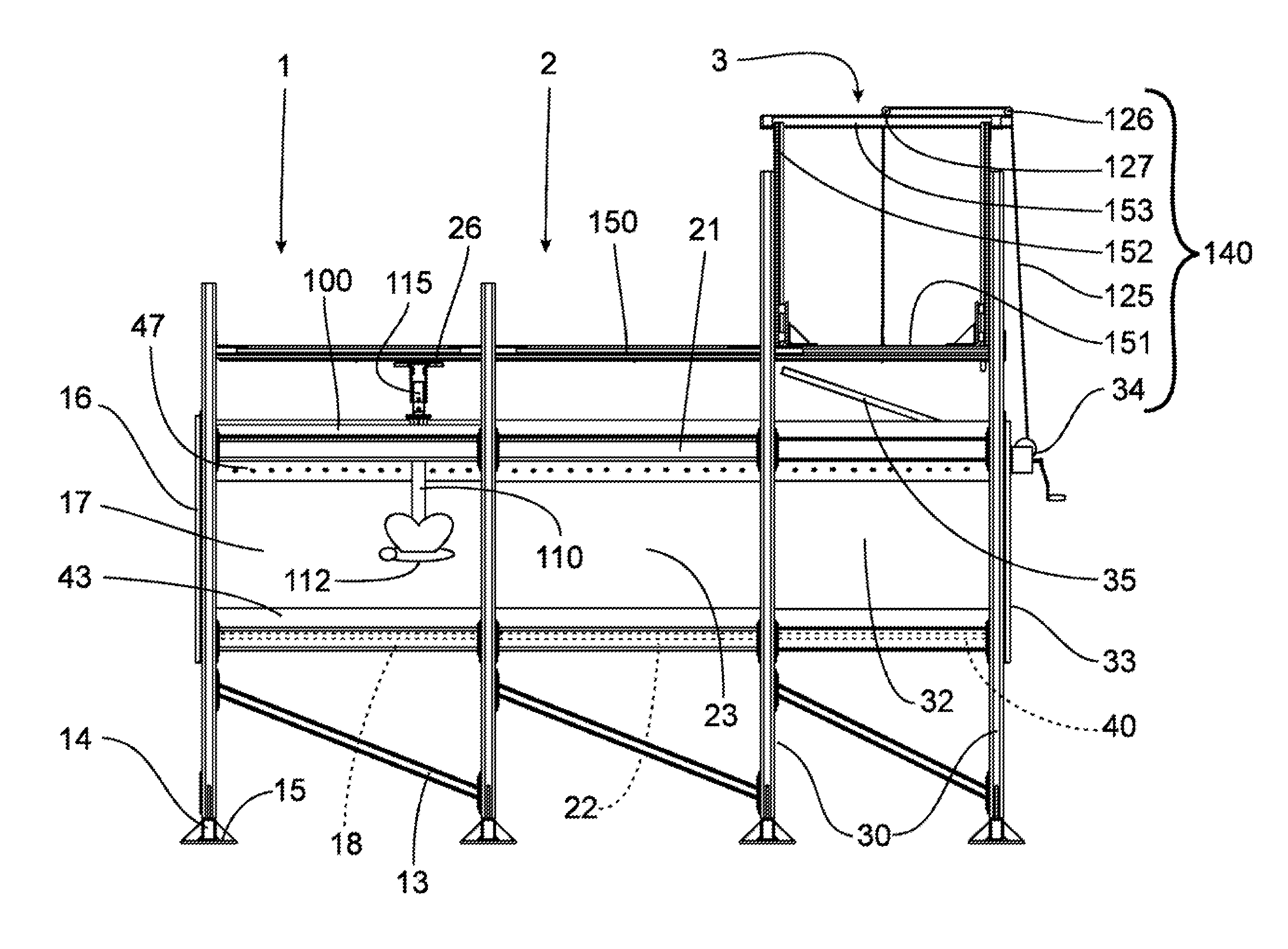 Method and apparatus for aerodynamic/hydrodynamic testing of a model