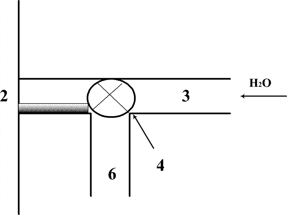 Thermal oxidation system with liquid accumulation preventing function and thermal oxidation method