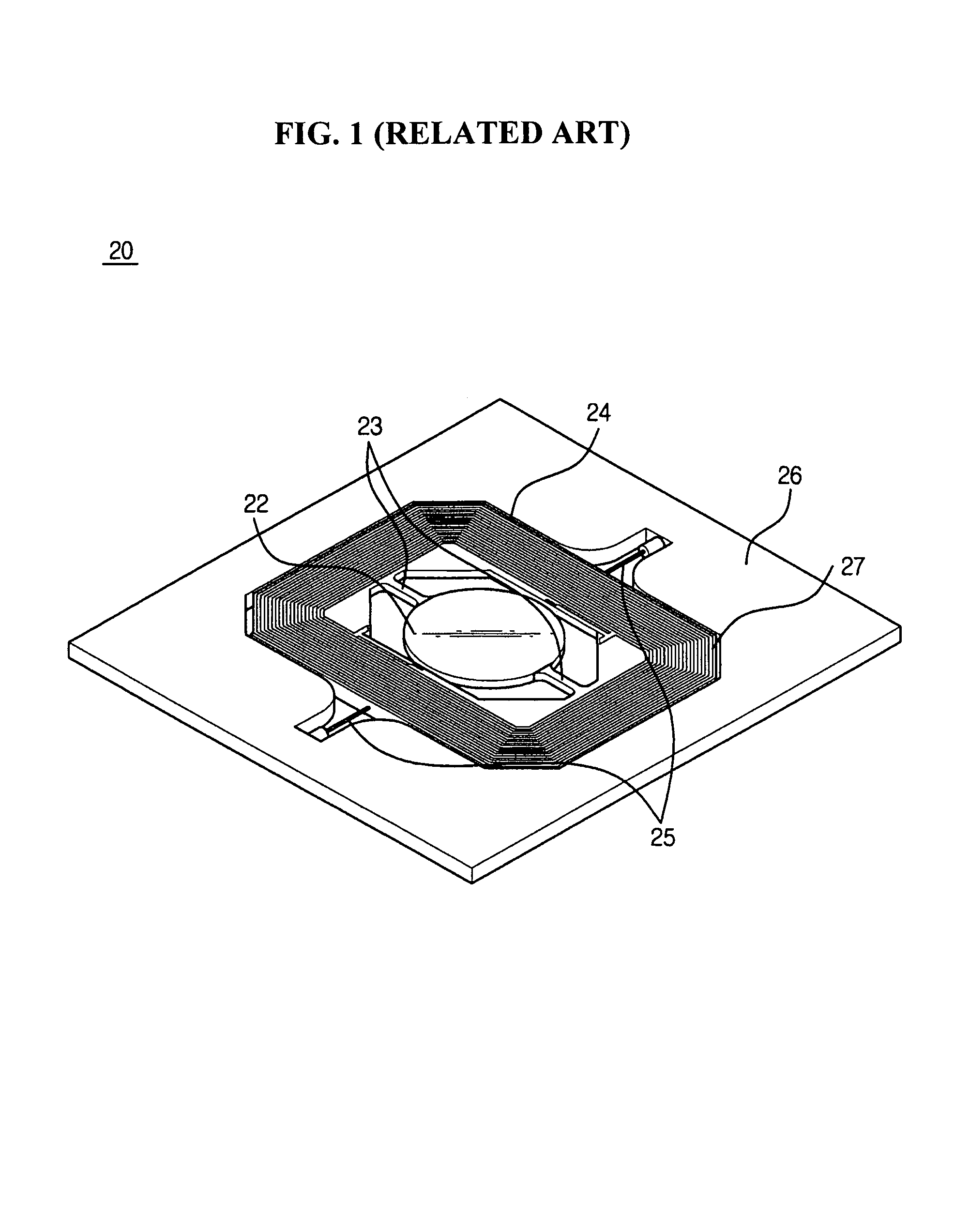 Actuator comprising mechanic filter