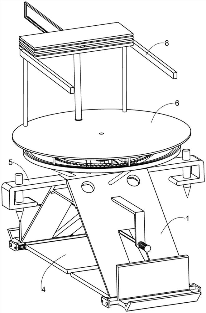 Solar water heater mounting rack capable of adjusting light focusing angle