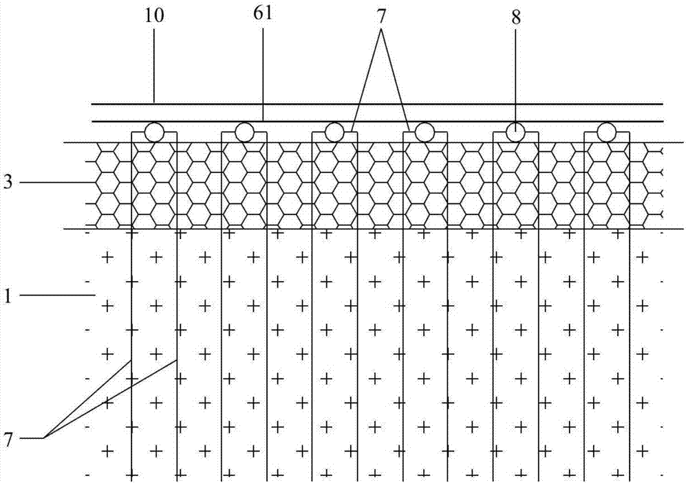 Super-soft dredger fill surface layer solidification crusting and foundation treatment method