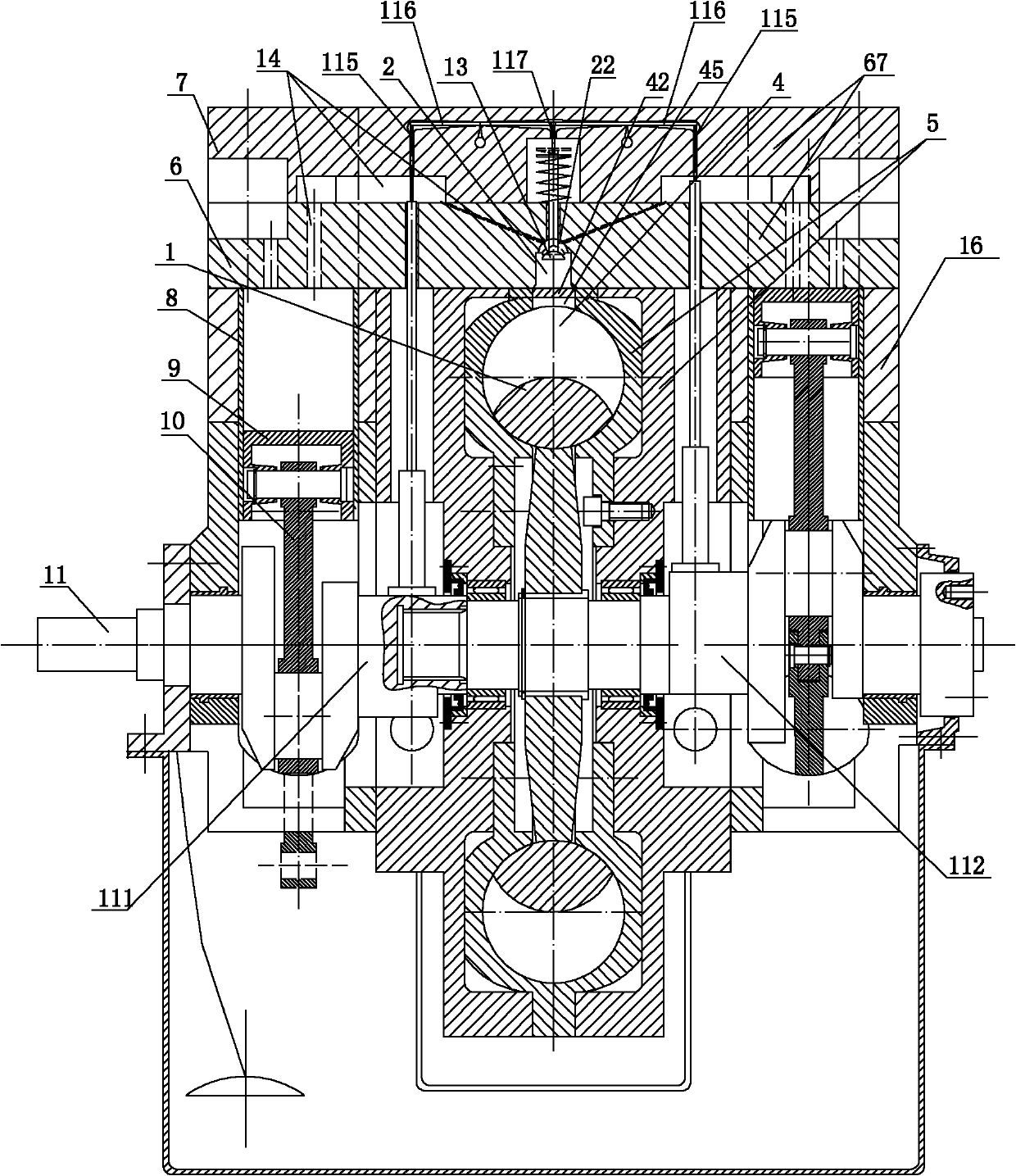 Water-oil mixed combustion rotating engine