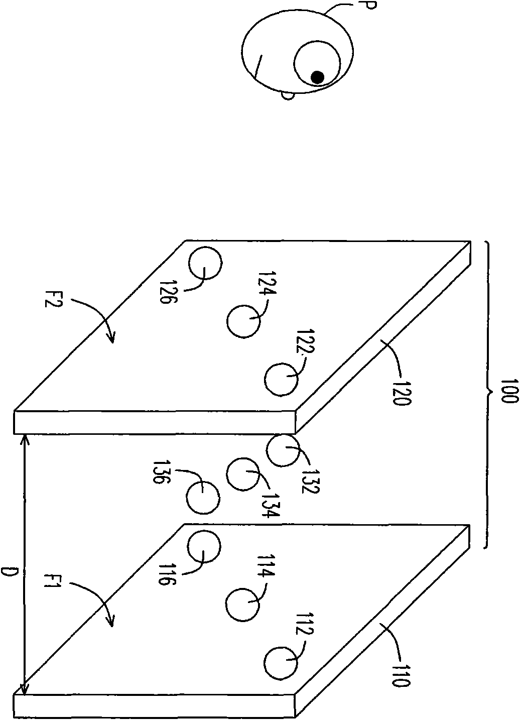 Display device and method for displaying three-dimensional stereo image