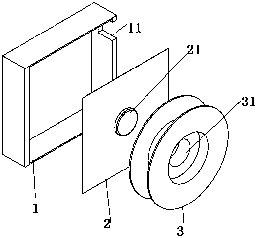 Belt packaging cable and cable packaging assembly thereof