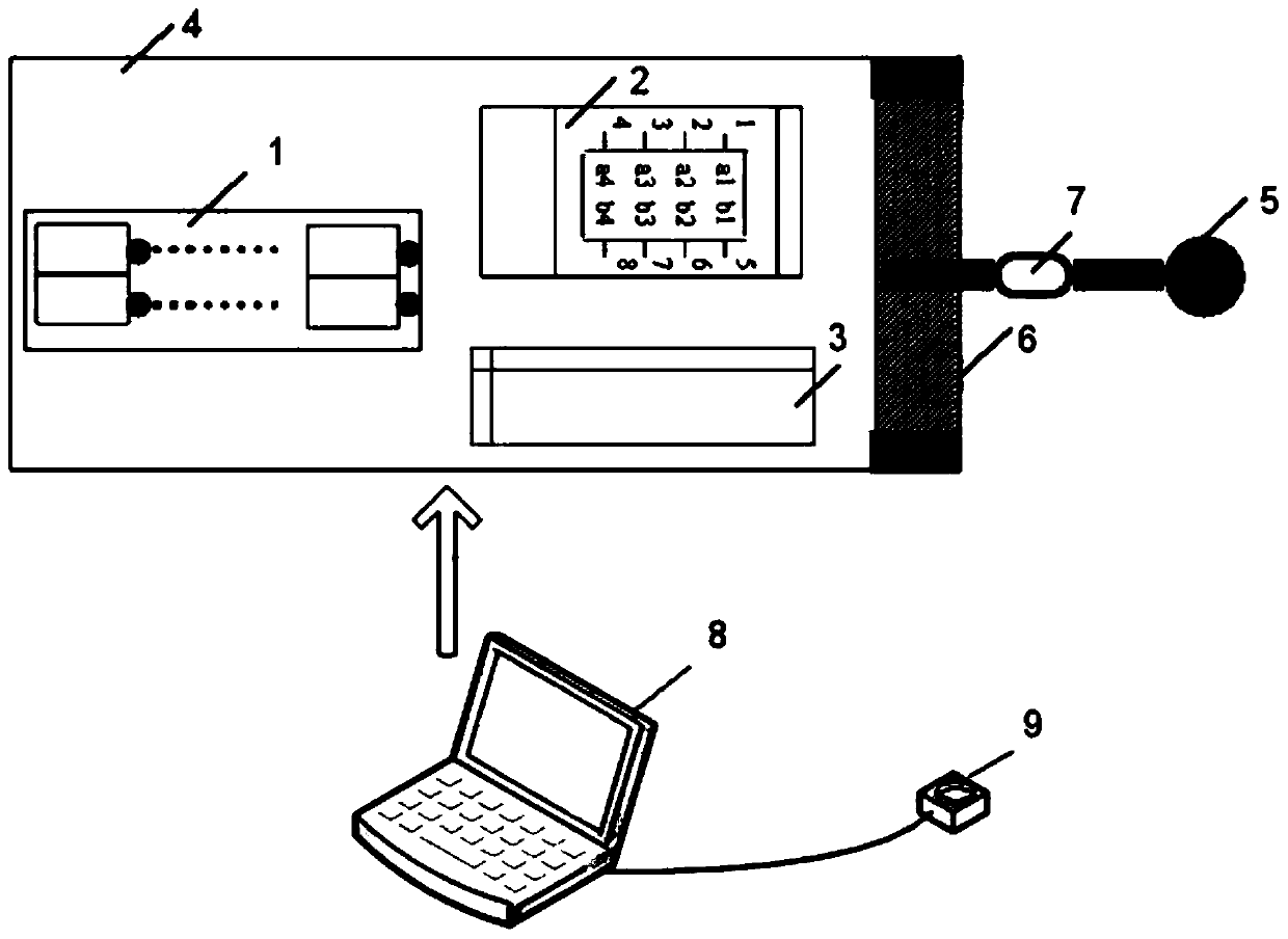 Self-contained underwater acoustic and hydrological data synchronous acquisition device, system and method