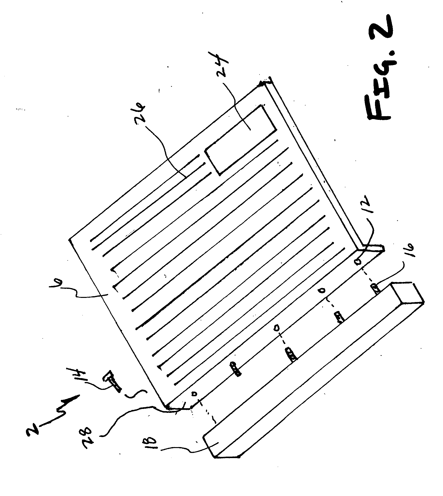 Lighted step for a recreational vehicle