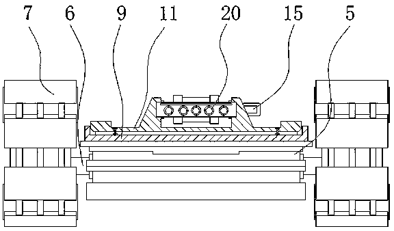 Anti-collision robot for geological exploration