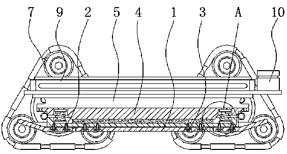 Anti-collision robot for geological exploration