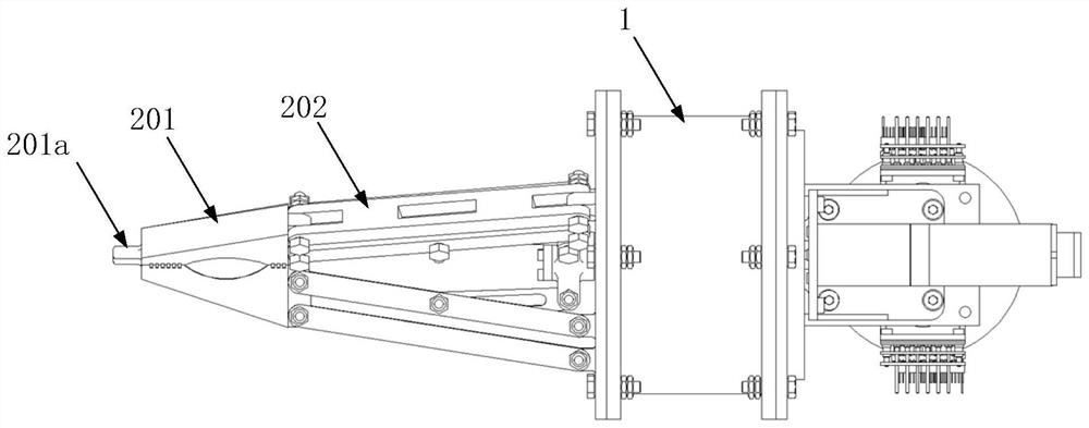 A continuous rotating multifunctional three-finger mechanical gripper