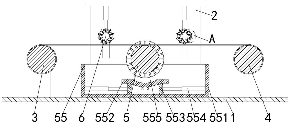 A kind of textile yarn production and processing technology