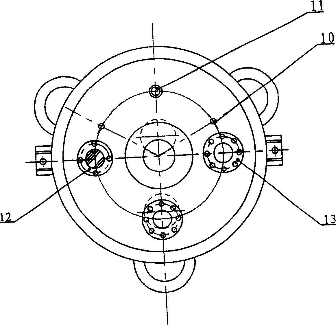 Buffer reaction storage tank