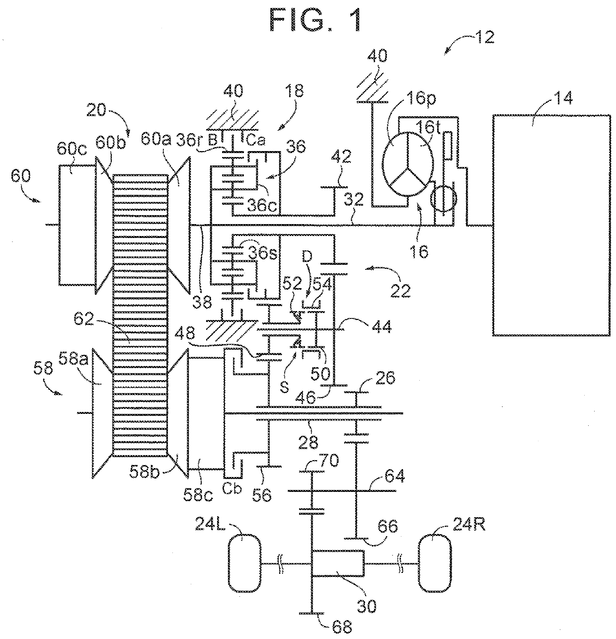 Control Device for Vehicle Drive System