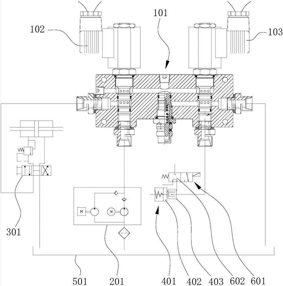 Clutch auxiliary control device of oil-electricity hybrid electric vehicle