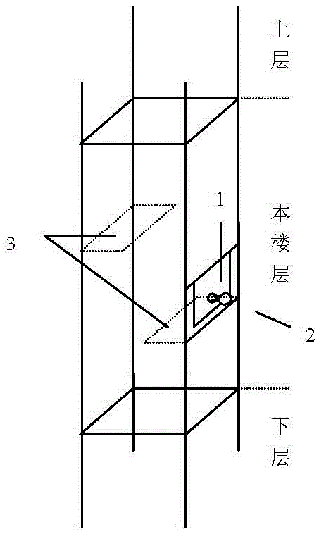 Waste battery recovery device used for building