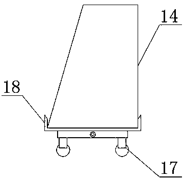 Environment-friendly intelligent traffic equipment and working method thereof