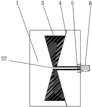 Micro-strip difference rectification antenna based on WIFI frequency band