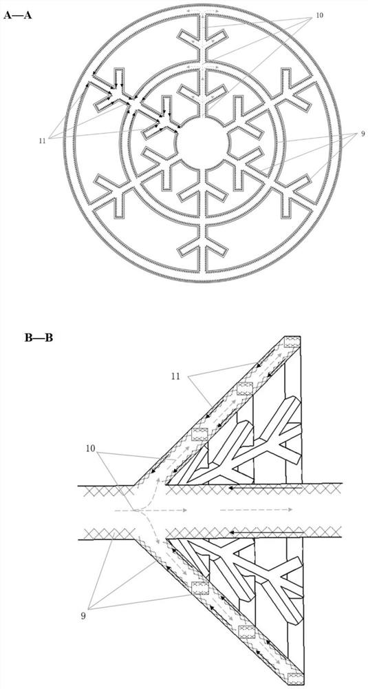 Bionic phase change energy storage steam cavity module