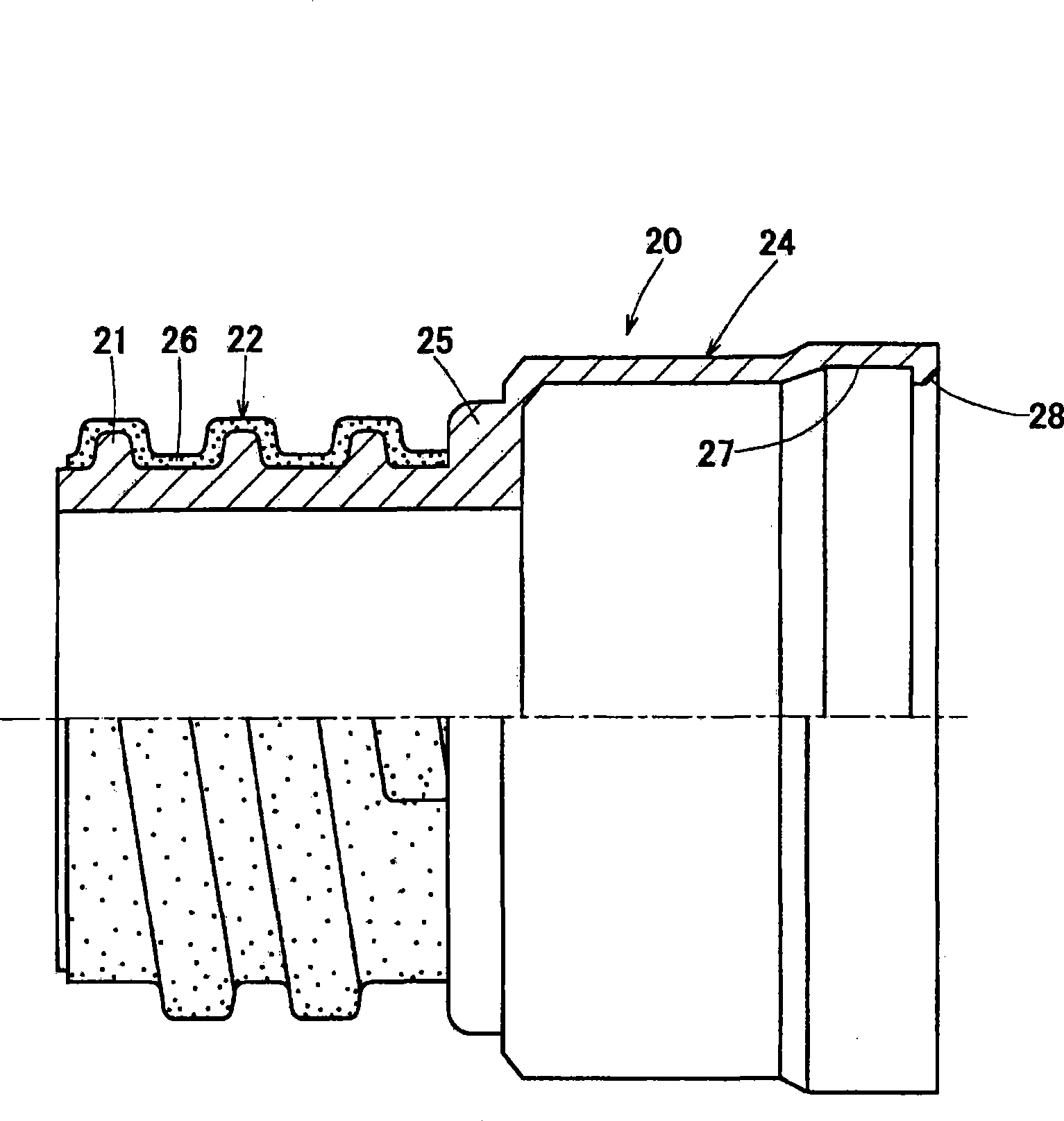 Pipe connection structure