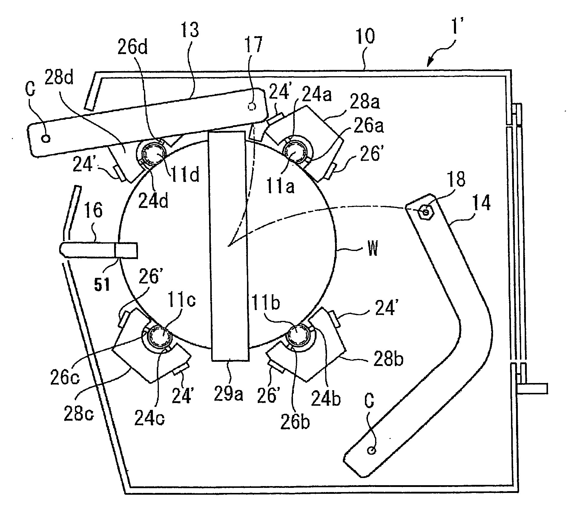 Substrate processing apparatus, substrate processing method, and substrate holding apparatus