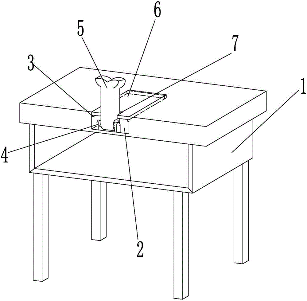 Sitting posture correcting desk