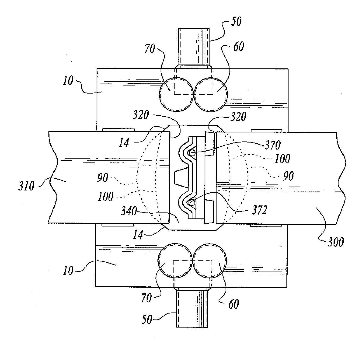 Air-cooled copper shoes for electroslag welding applications