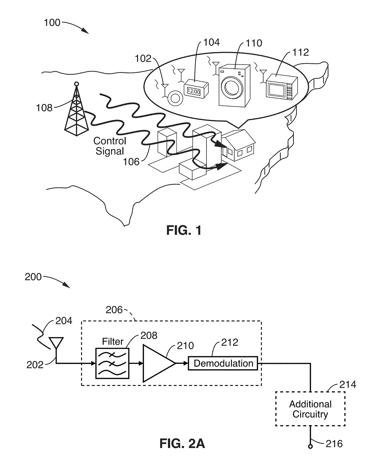 Zero-quiescent power receiver