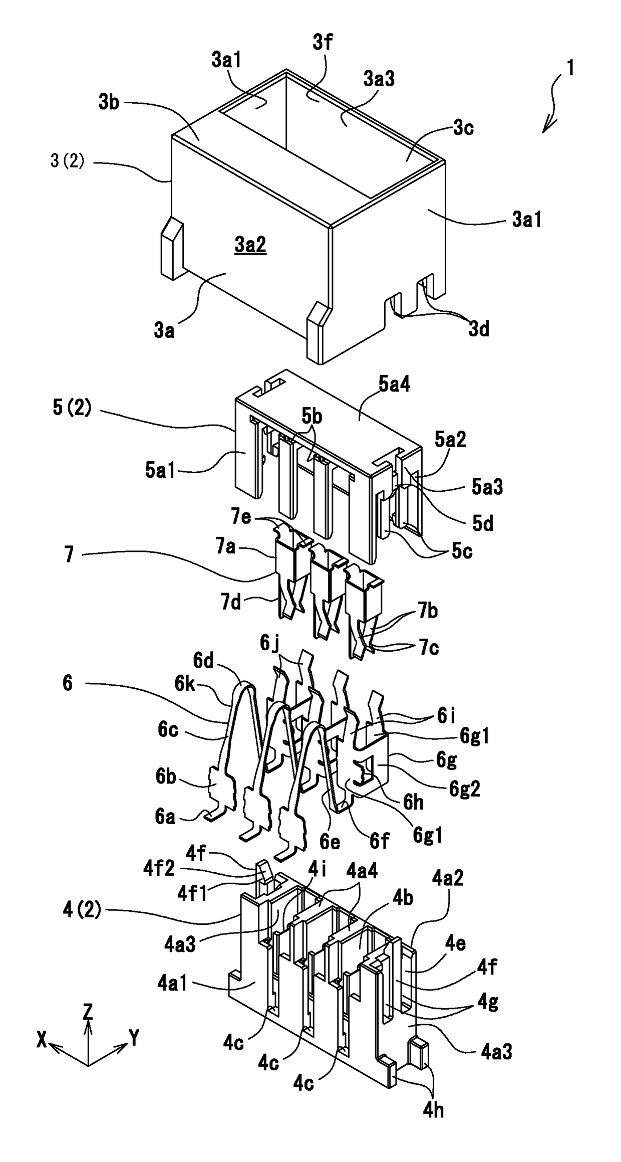 Movable connector