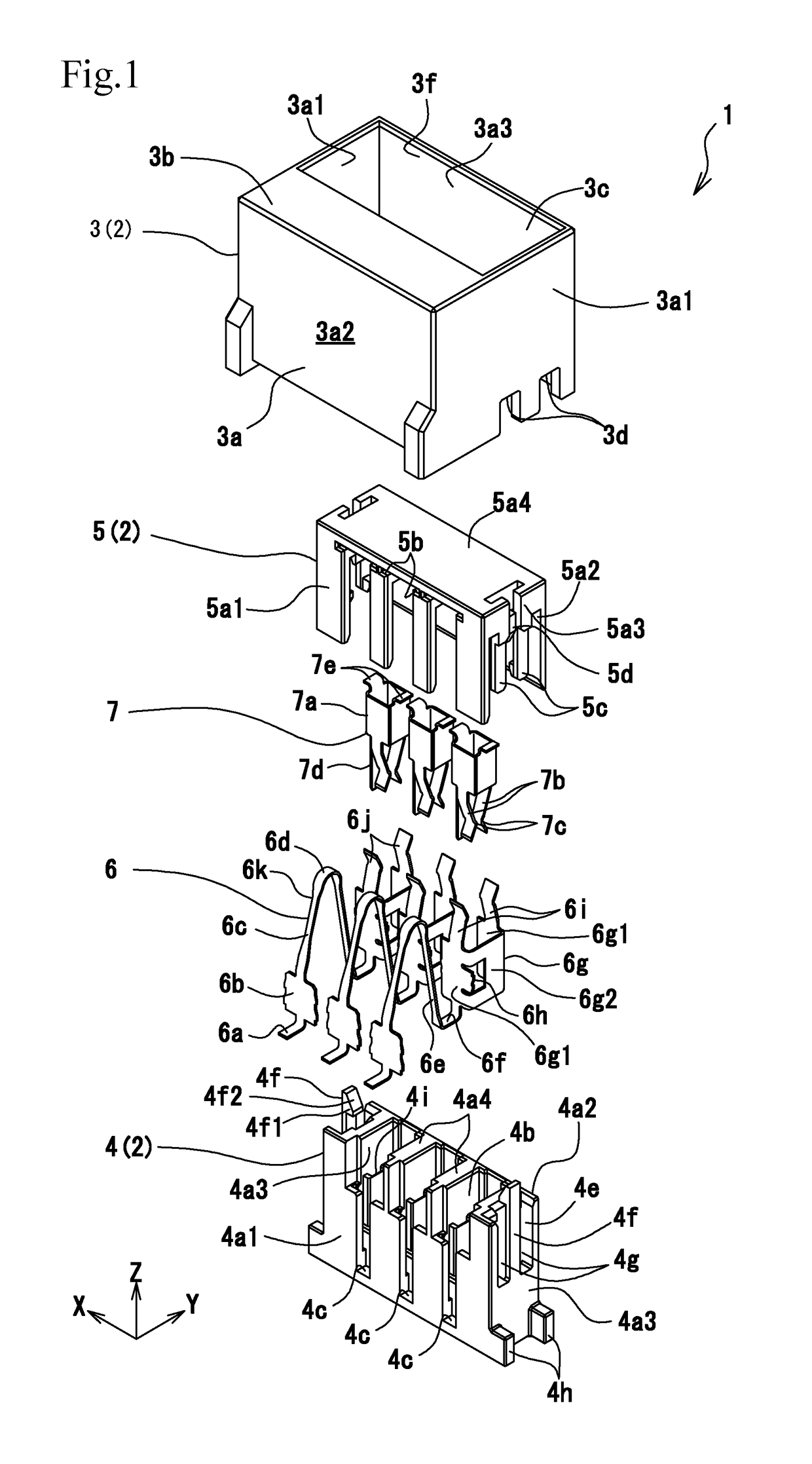 Movable connector