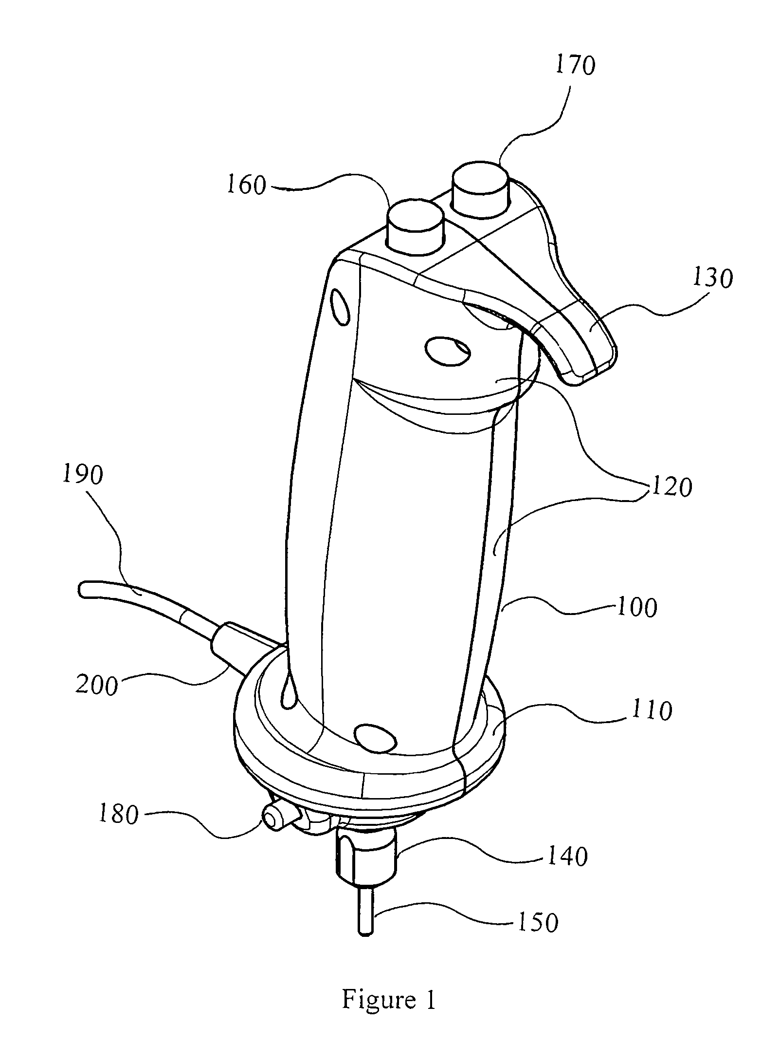 Motor driven sampling apparatus for material collection