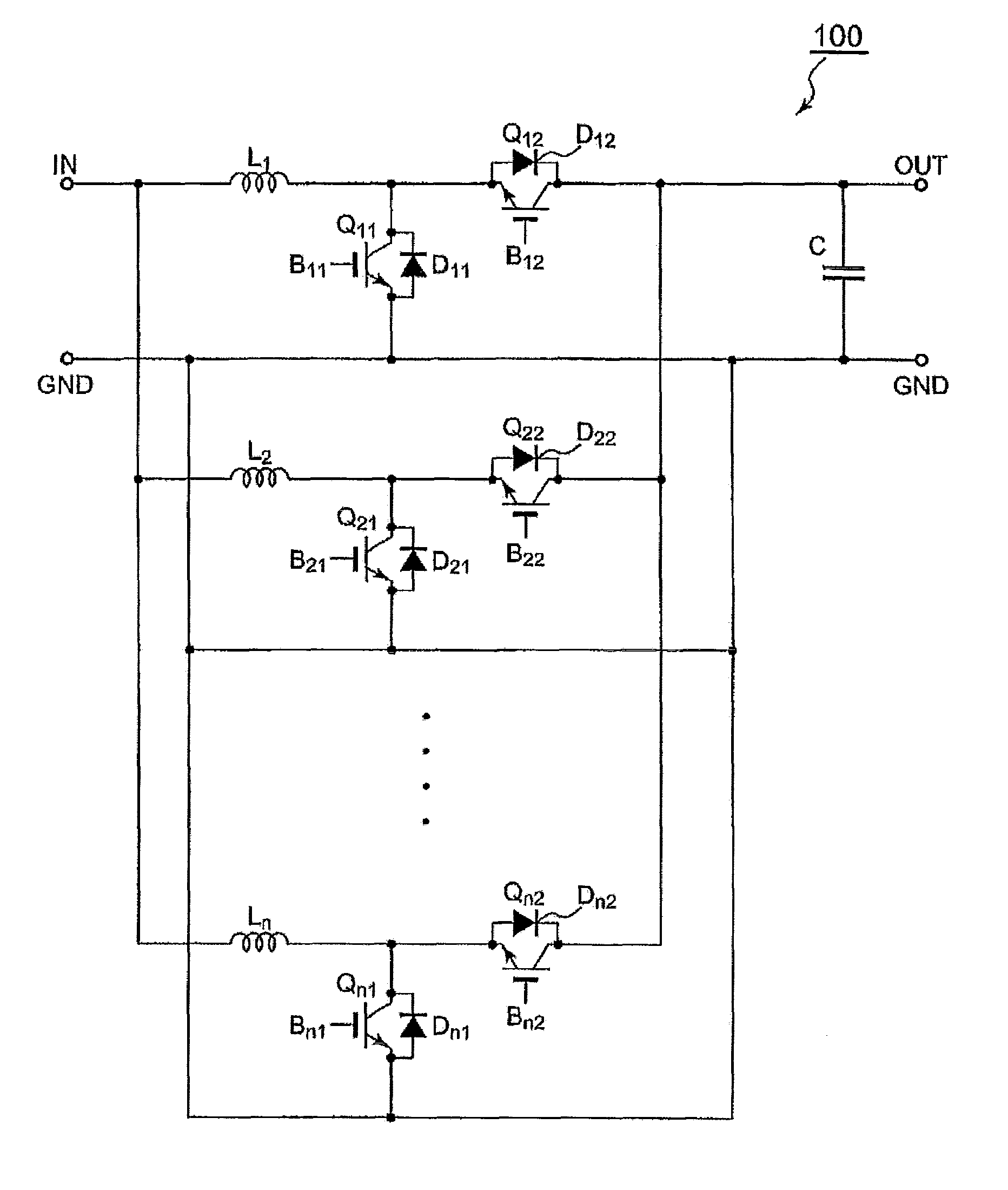 Electric vehicle drive dc-dc converter and electric vehicle