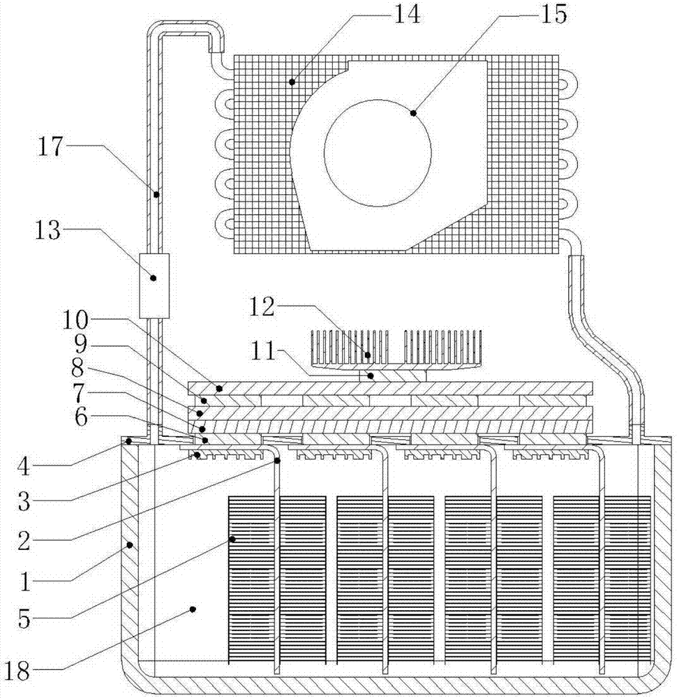 Semiconductor air conditioner module