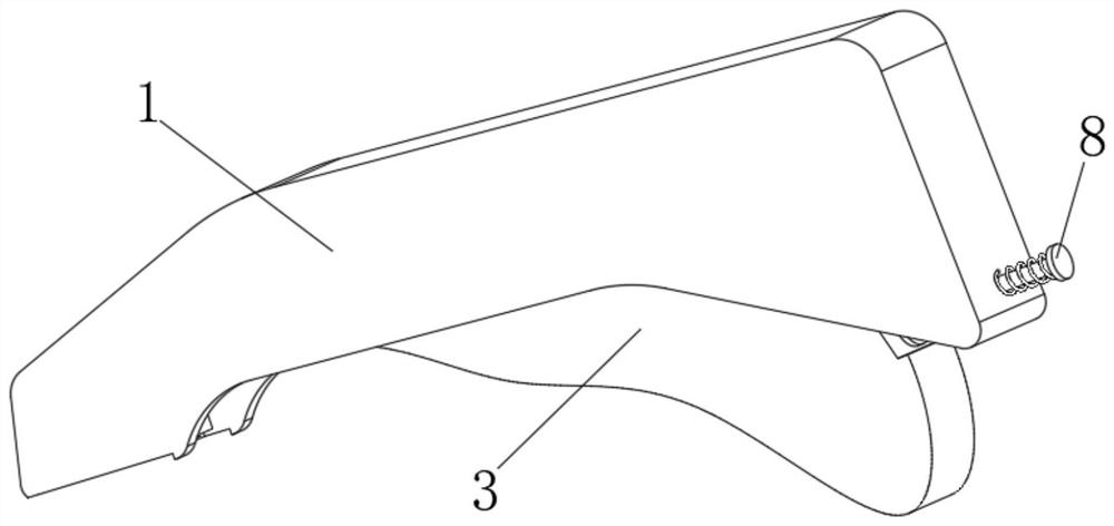 Skin anastomat with safety mechanism