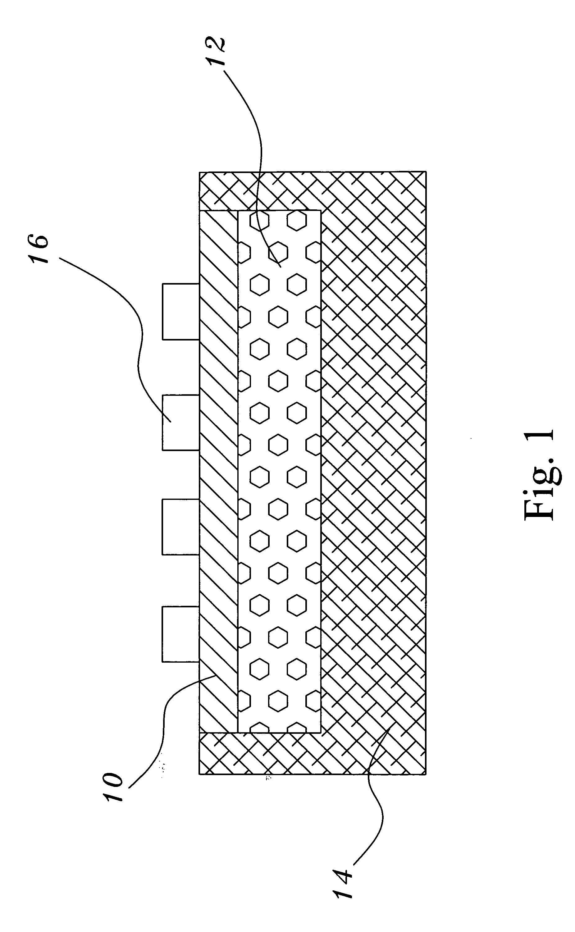 Heat dissipating assembly for a heat element