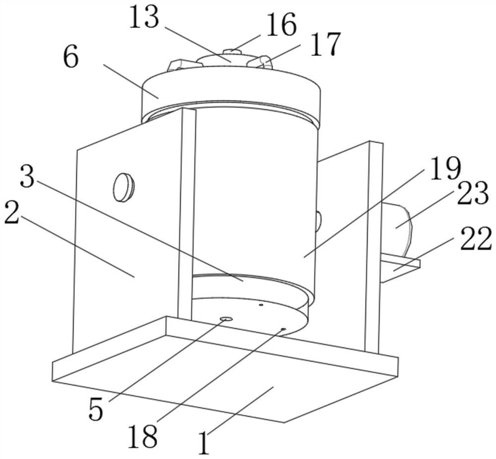 Drying cylinder of sizing machine for spinning