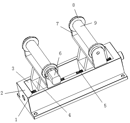 Aluminum alloy hub defect detection device assembly