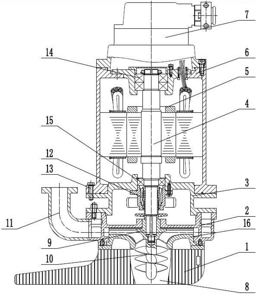 Fault-free drag and suction device for coal face