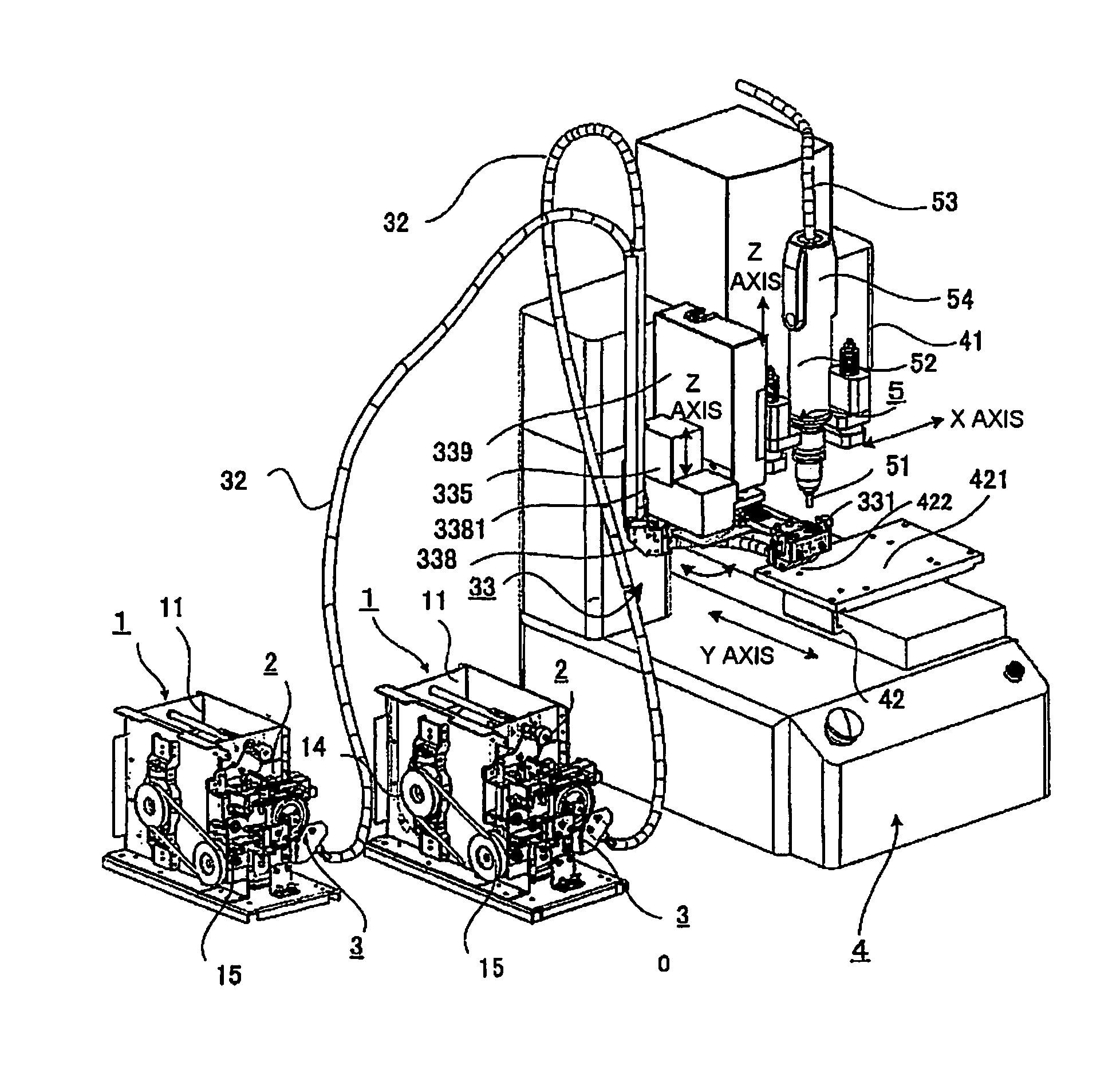 Automatic screw tightening apparatus