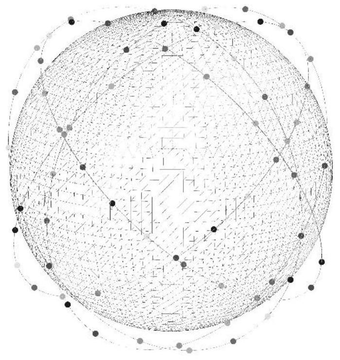 Walker constellation configuration maintaining method and terminal equipment