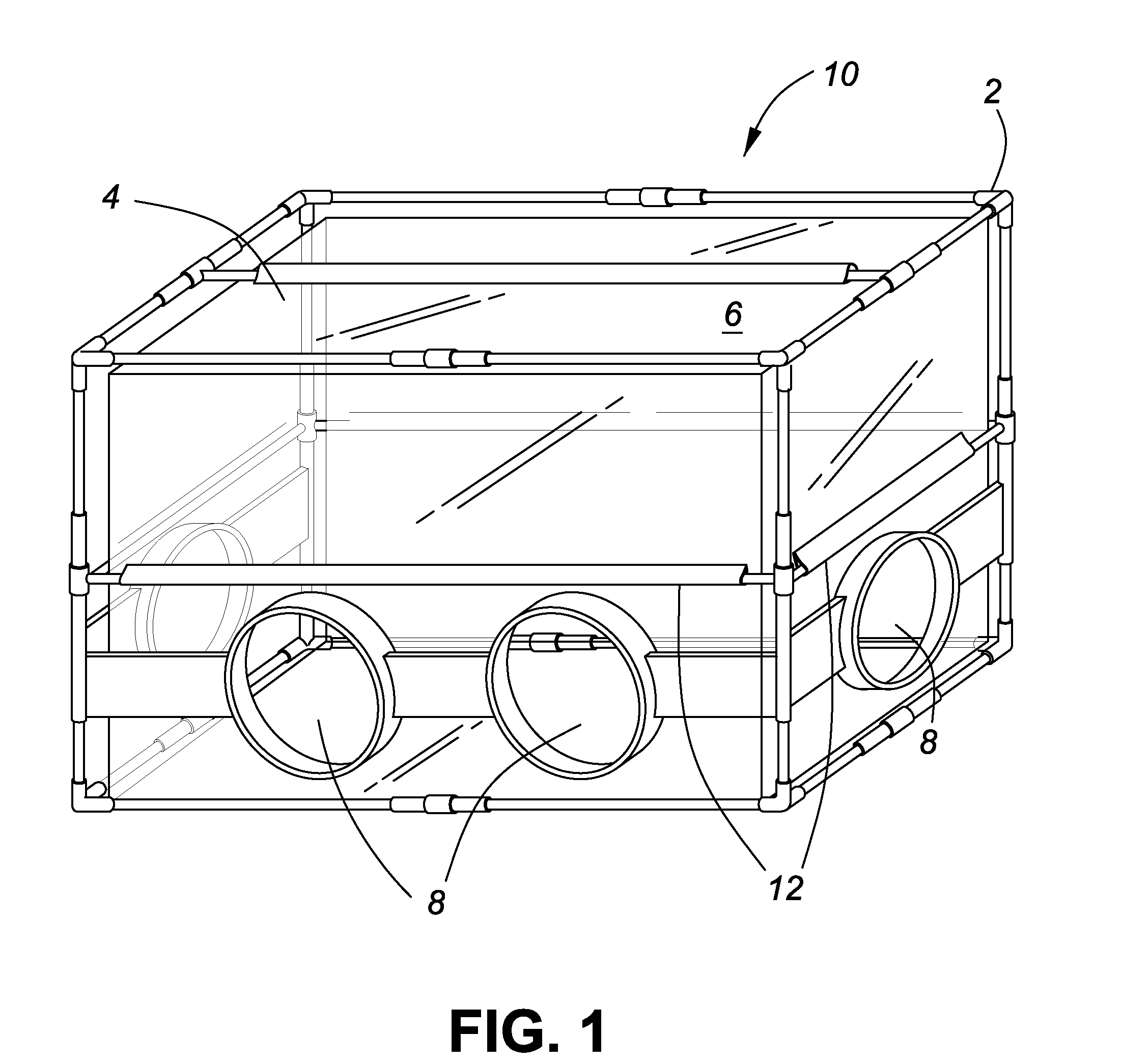 Portable and collapsible chem./bio. isolators