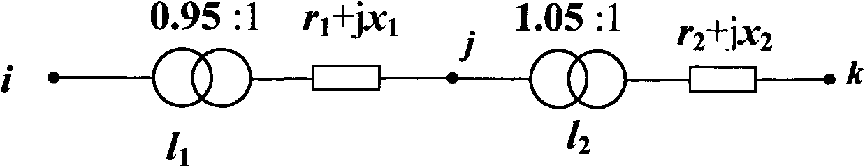 Voltage initial value setting method of load flow calculation with rectangular coordinate newton method