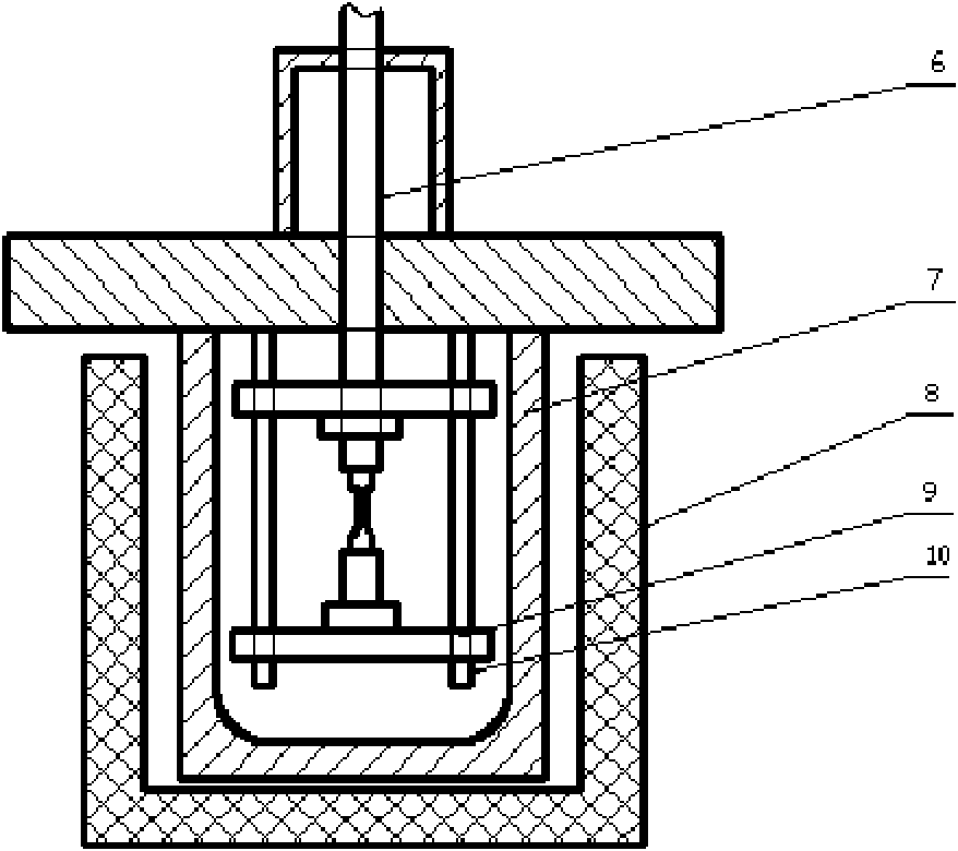 Machine for testing tensile stress under high temperature & high pressure environments