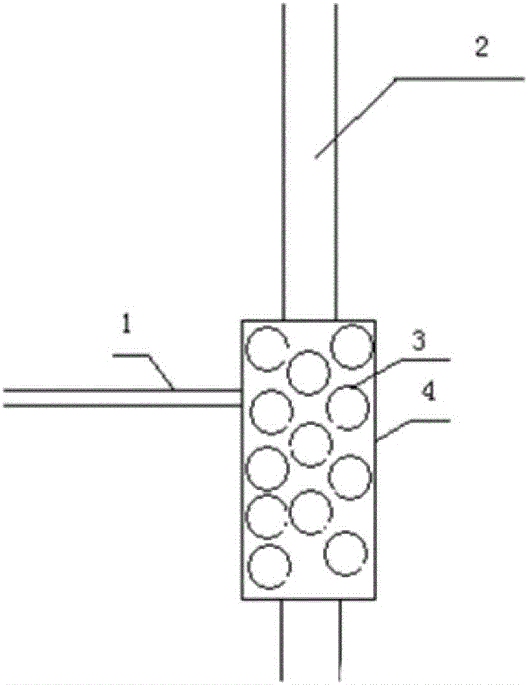 Device and method for mixing oxygen and sweetened tail gas