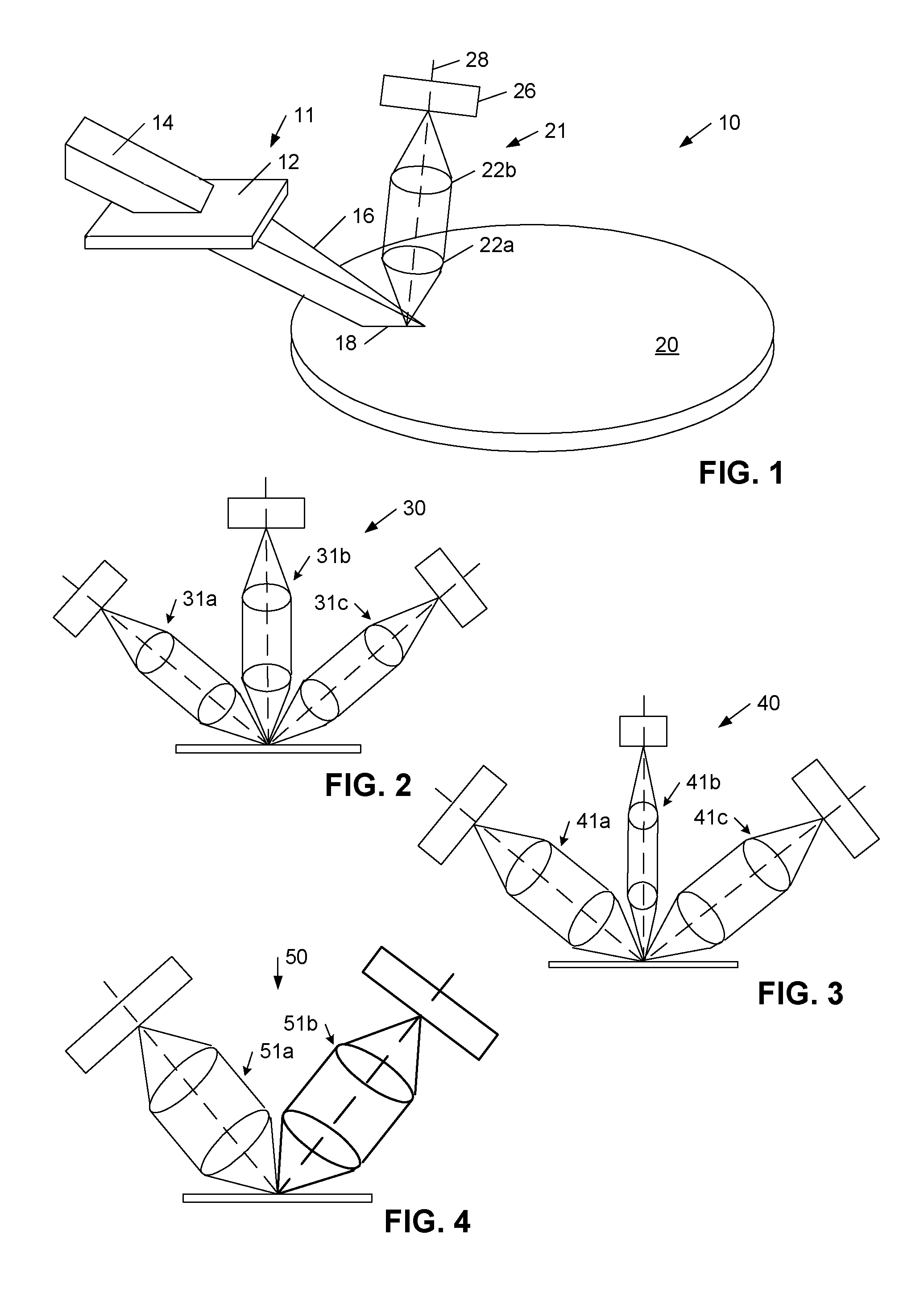 Surface inspection system using laser line illumination with two dimensional imaging