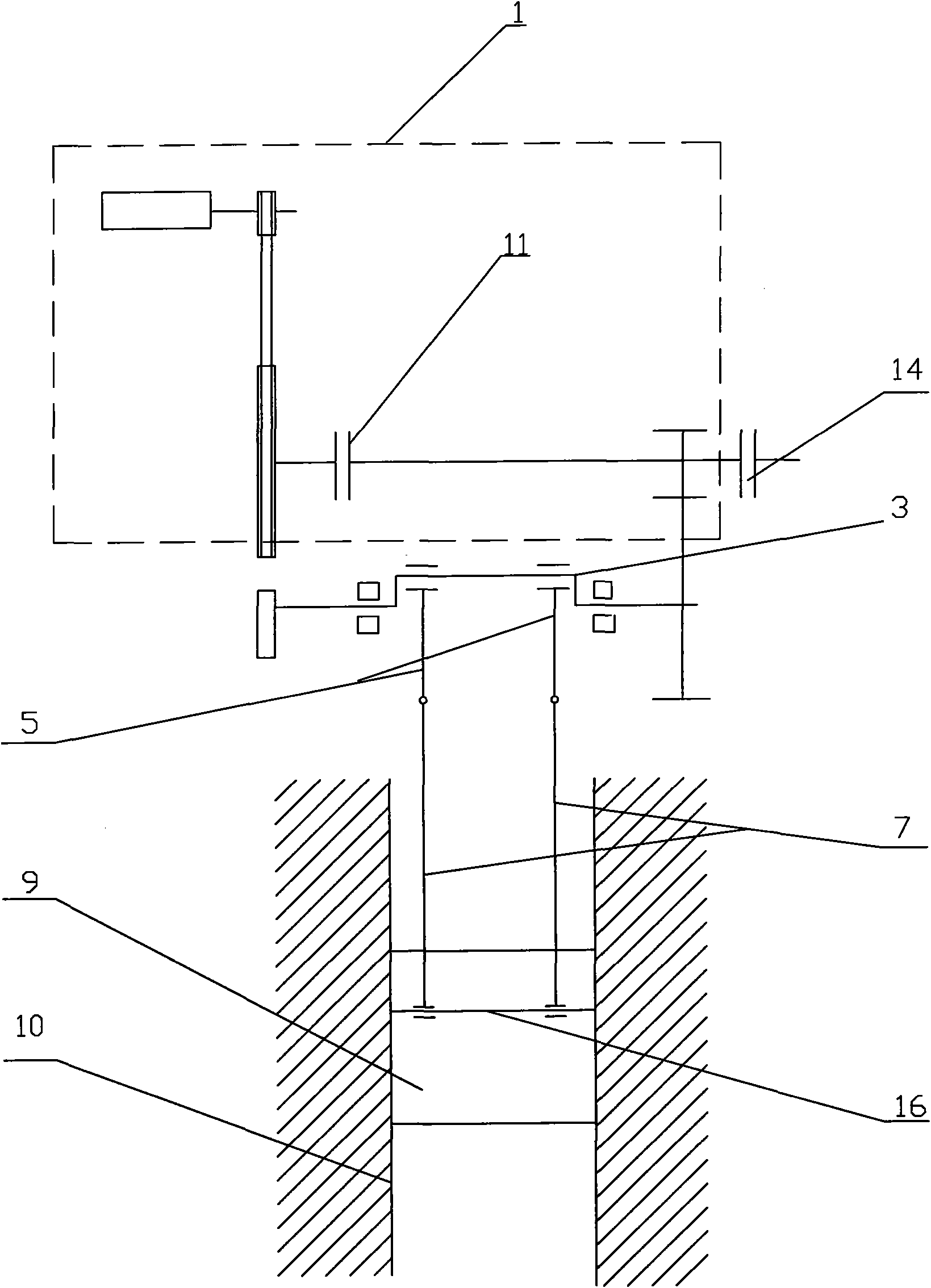 Cold forging press machine with large rated tonnage point