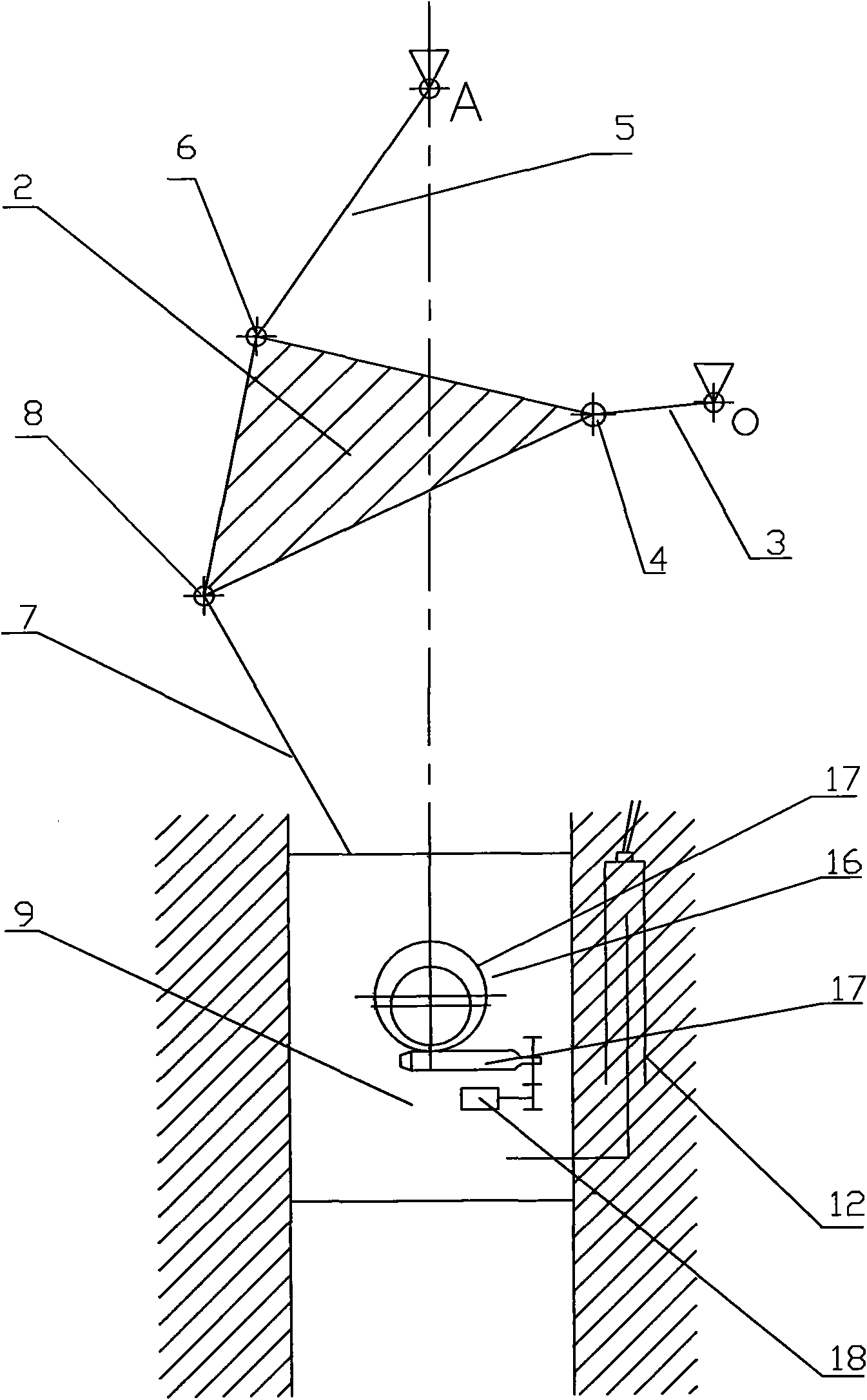 Cold forging press machine with large rated tonnage point