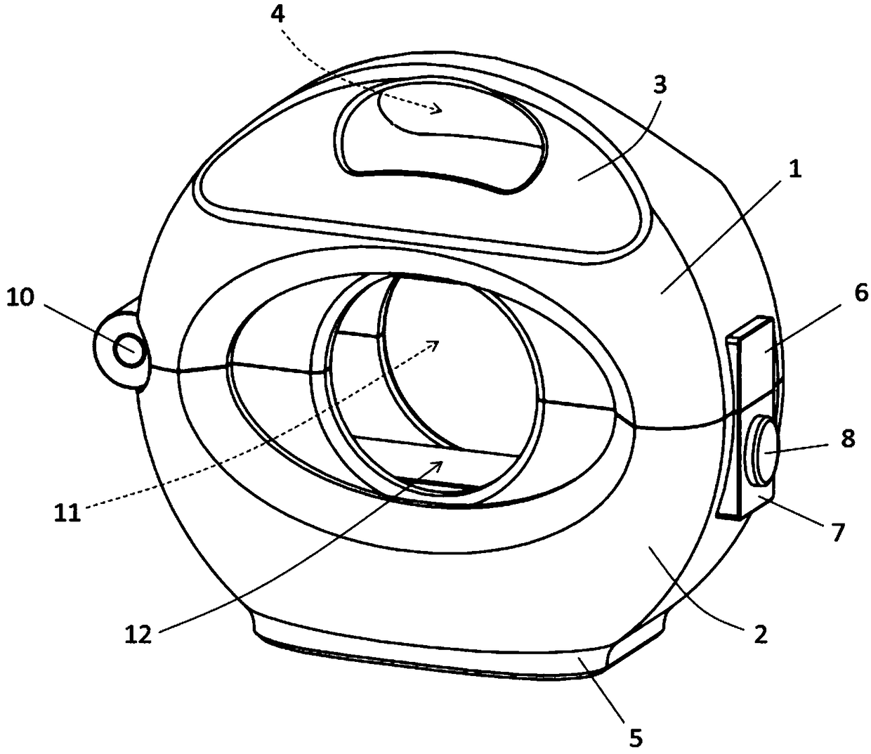 Movable limbs pressing device applied in medicine