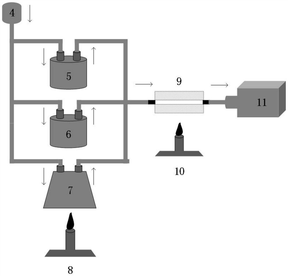 A kind of PBS ring-core optical fiber for amplifying OAM light beam and its preparation method