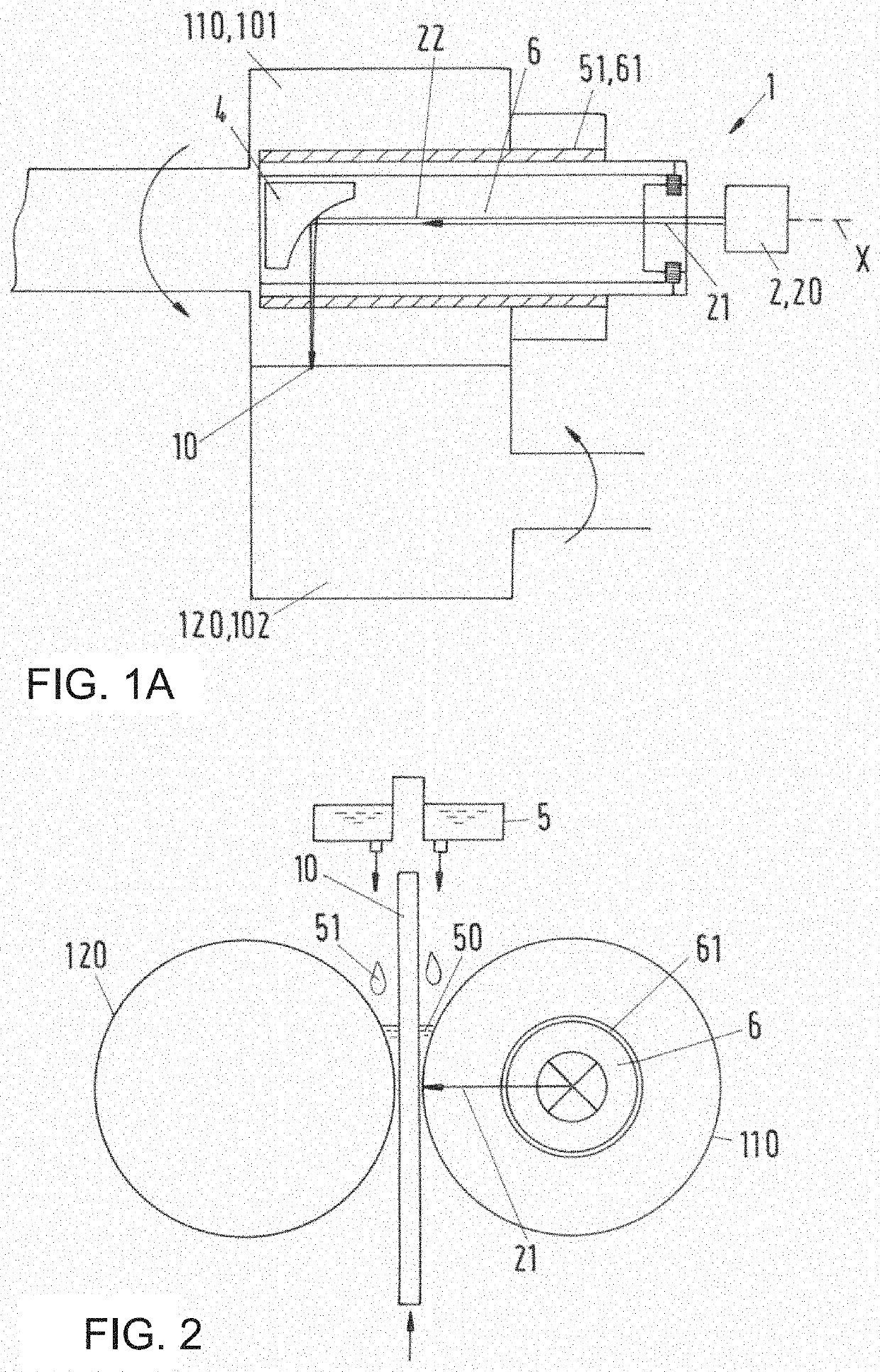 Device and a method for analyzing a multilayer film